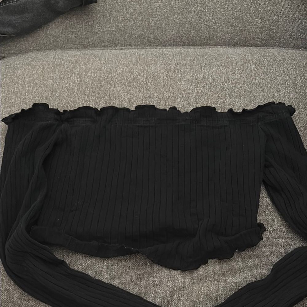 SHEIN Elegant Black Top